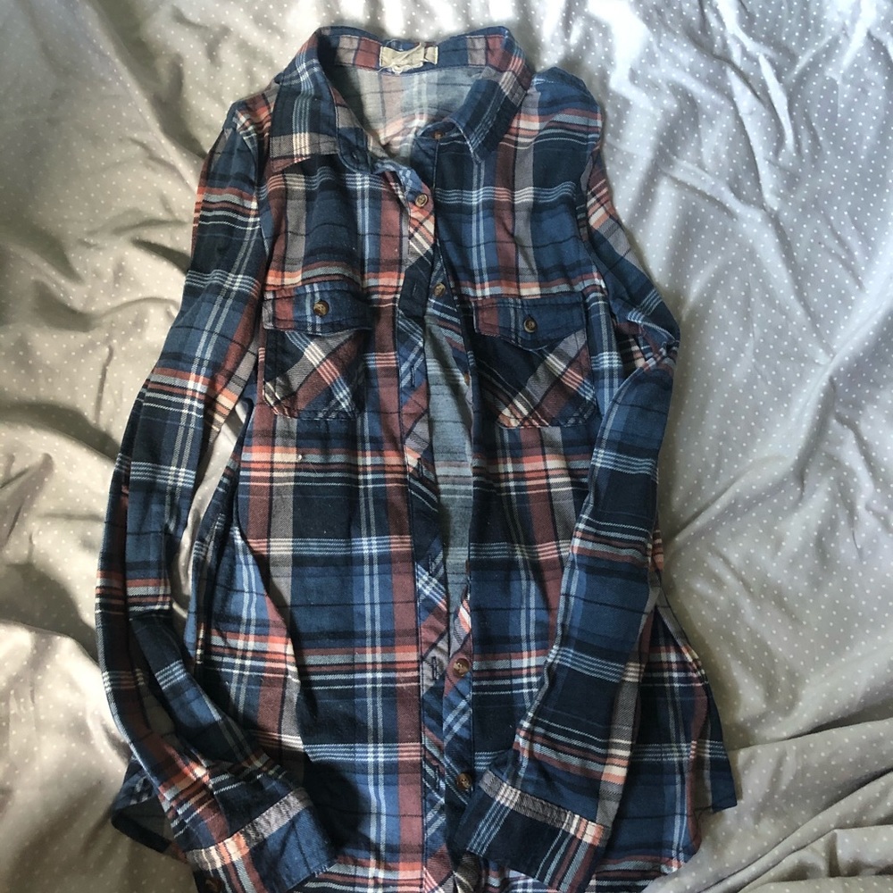 button up flannel